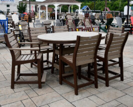 Harbor Oval Counter Table Set.