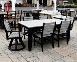 Freeport 40" x 72" Dining Table Set.