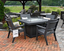 Mayhew Dining Fire Table Set.