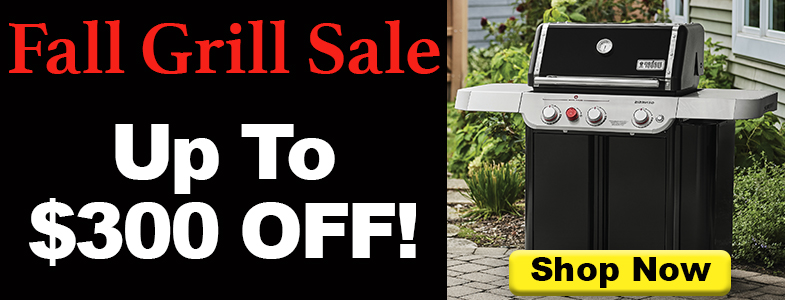 Fall Grill Sale.
