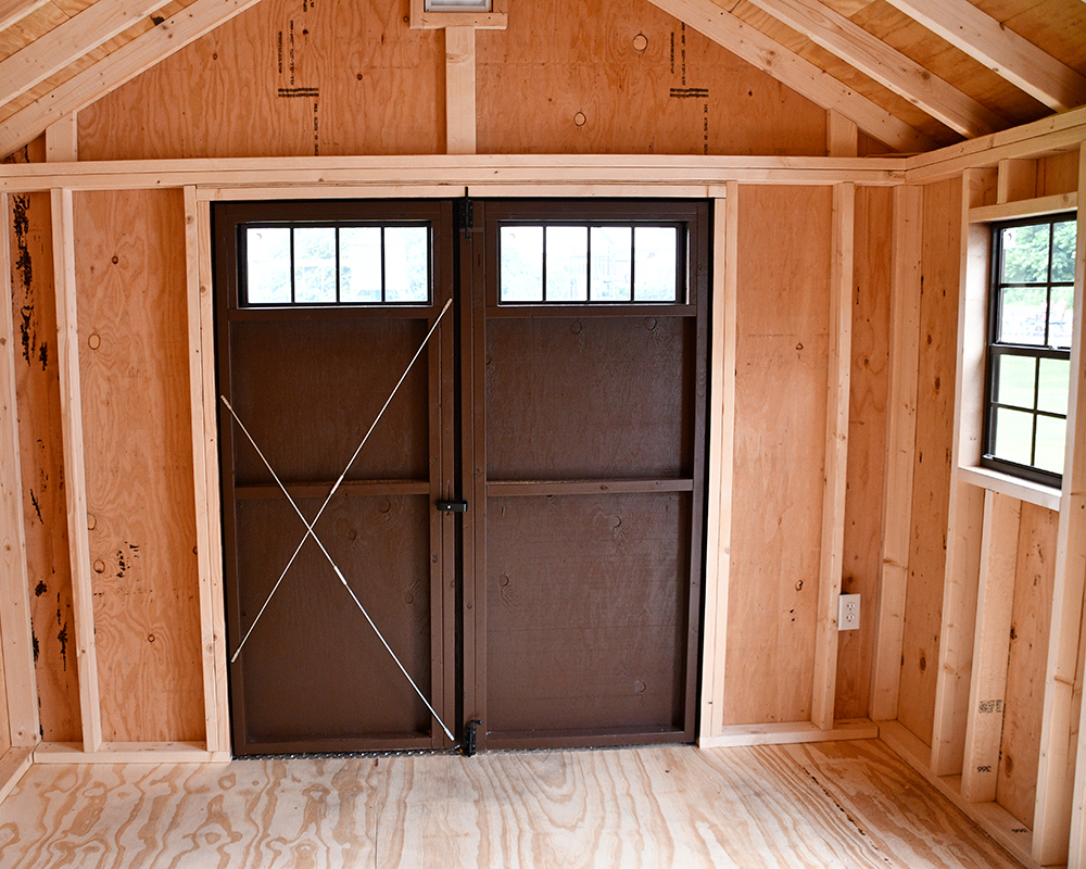 10x12 Deluxe Painted Cape Shed.