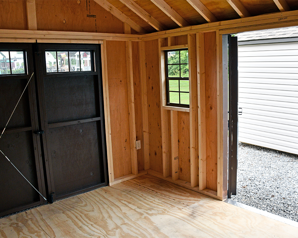 10x12 Deluxe Painted Cape Shed.