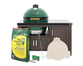 XL Big Green Egg in 50.4-inch Modern Farmhouse Table Package.