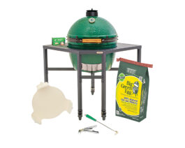 XL Big Green Egg in a Corner Modular Package.
