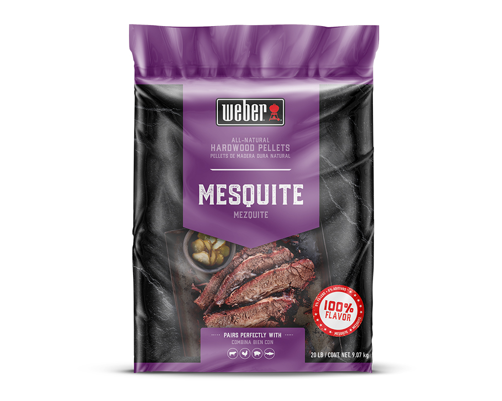 Mesquite Hardwood Pellets.