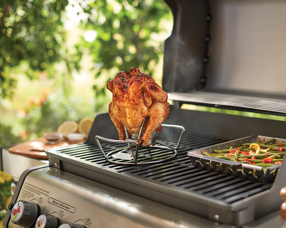 Weber Poultry Roaster.