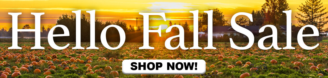 Hello Fall Sale.