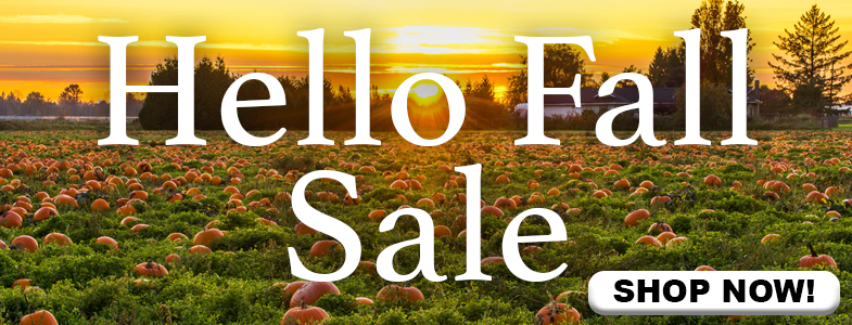 Hello Fall Sale.