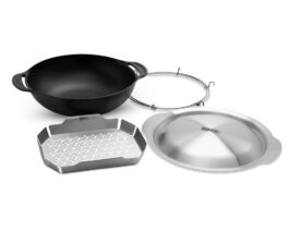 Weber Crafted Wok & Steamer.