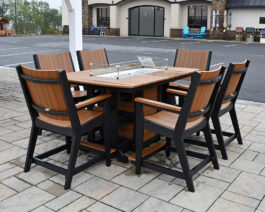 Garden Classic Fire Table Set.