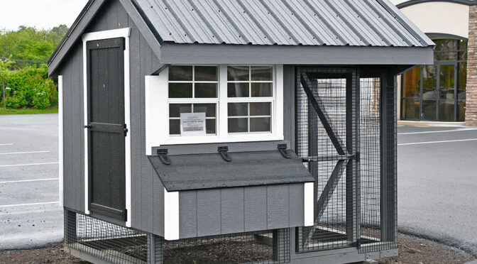 6x8 Quaker Chicken Coop.