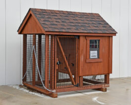 4x6 A-Frame Chicken Coop w/ Run.
