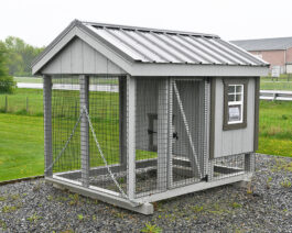 5x7 A-Frame Chicken Coop w/ Run..