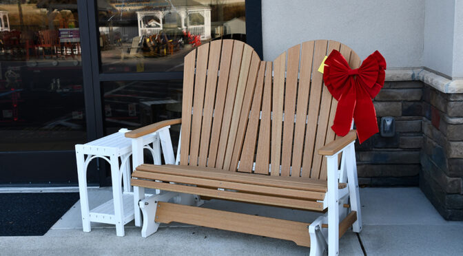 Allentown Glider for Holiday Sale Page.