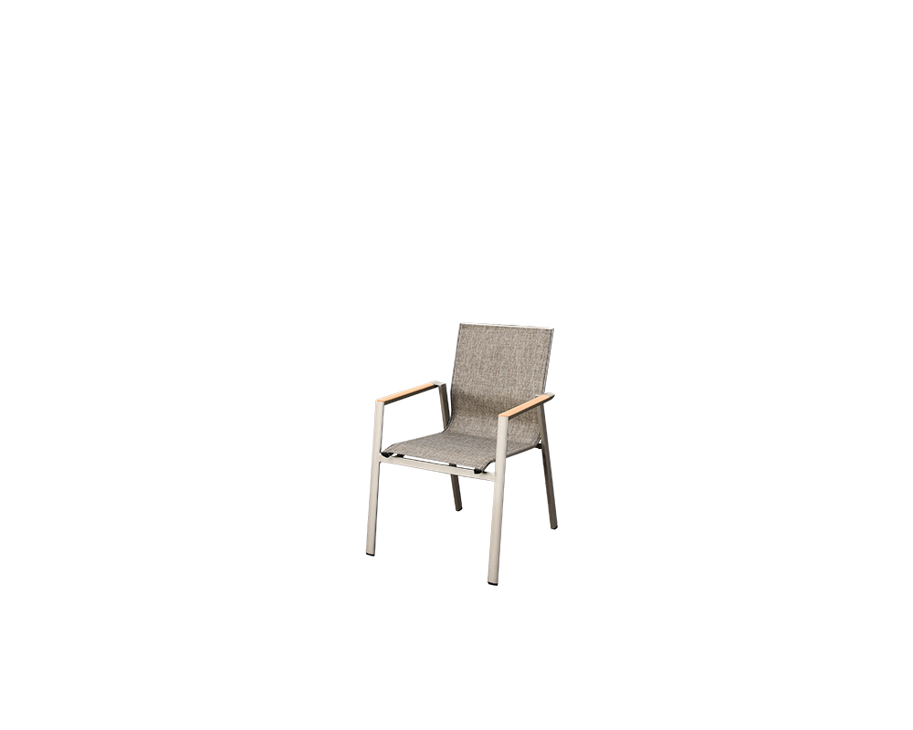Aspect Sling Stackable Dining Arm Chair
