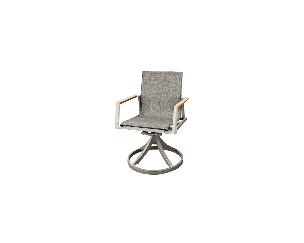 Aspect Sling Swivel Rocker Dining Arm Chair