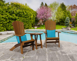 Beaver Dam Majestic Adirondack Chat Set.