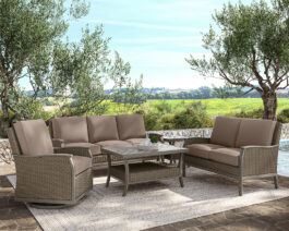 Agio Trenton II Patio 5_pc Lounge Set