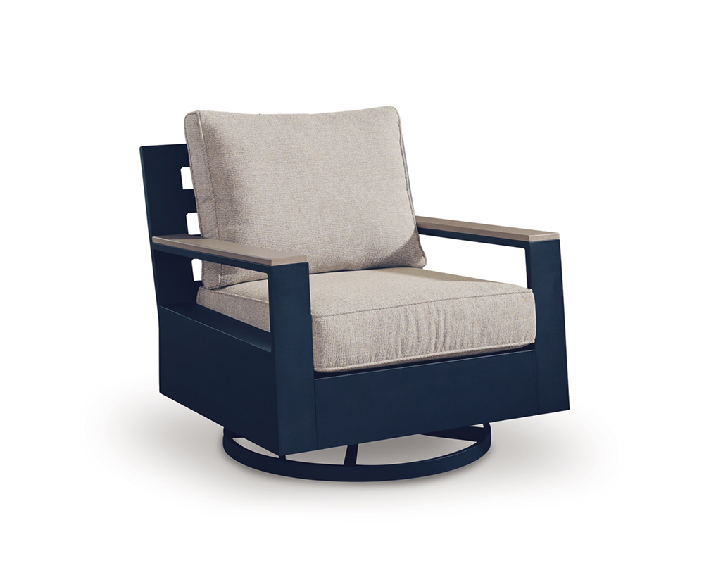 ashley patio furniture swivel glider chair.