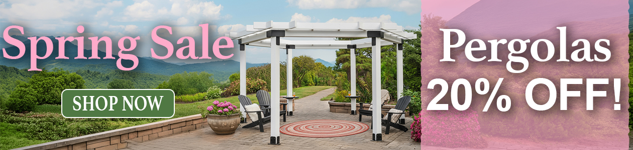 Spring Sale Pergolas
