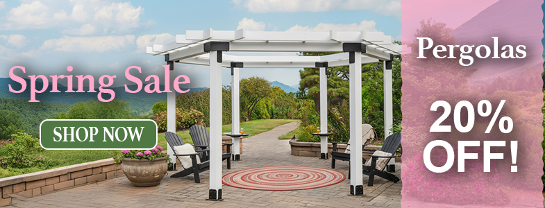 Spring Sale Pergolas