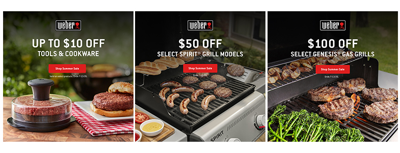 Grill Banners - Weber - Mobile.
