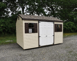 GR262005 8x12 Standard Vinyl A-Frame Shed.