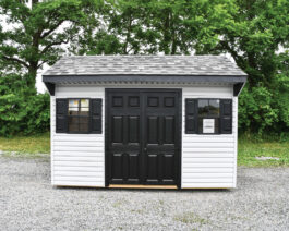 GR262006 8x12 Standard Vinyl Quaker Shed.