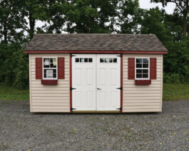 GR262011 8x14 Standard Vinyl A-Frame Shed.