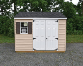GR262012 10x10 Standard Vinyl A-Frame Shed.