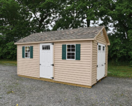 GR262024 10x16 Standard Vinyl Cape Shed.
