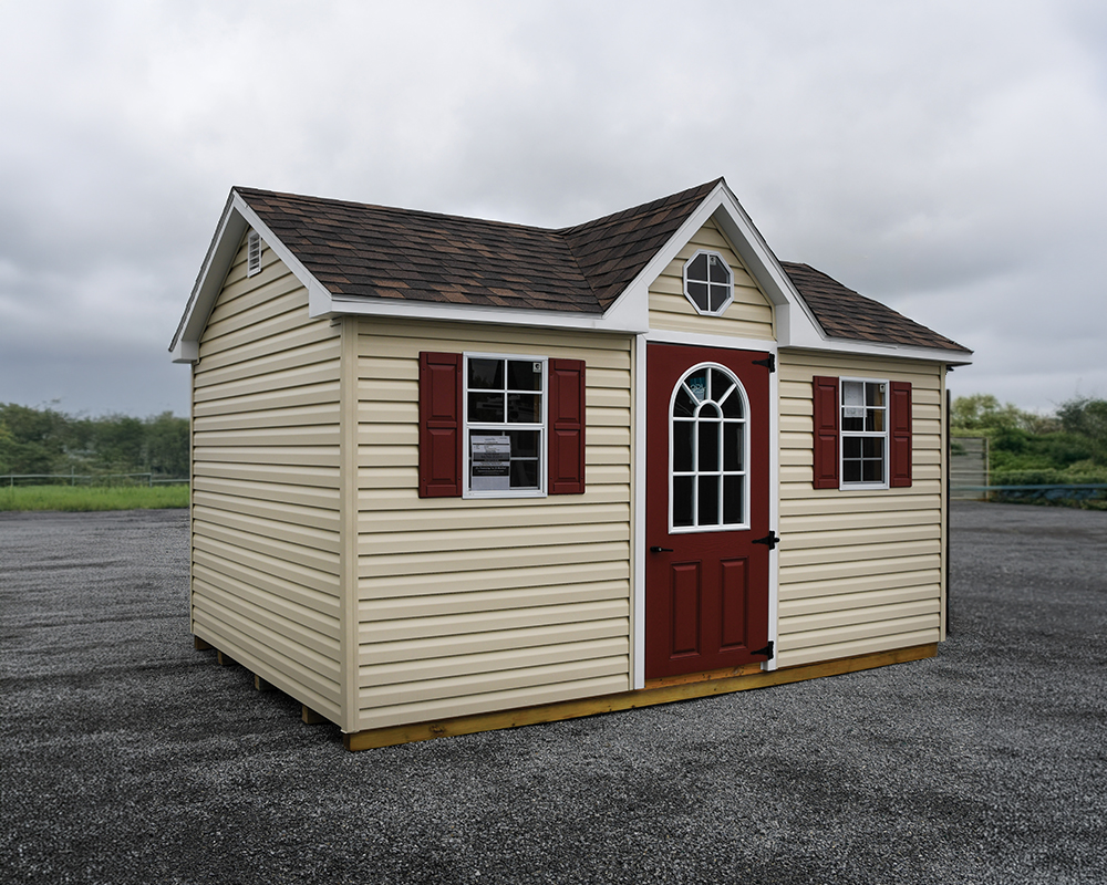 GR261017 10x14 Standard Vinyl Dormer Shed_01.