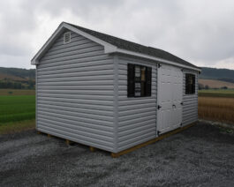 10x16 Standard Vinyl Cape Shed