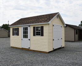 10x14 Standard Vinyl Cape Shed