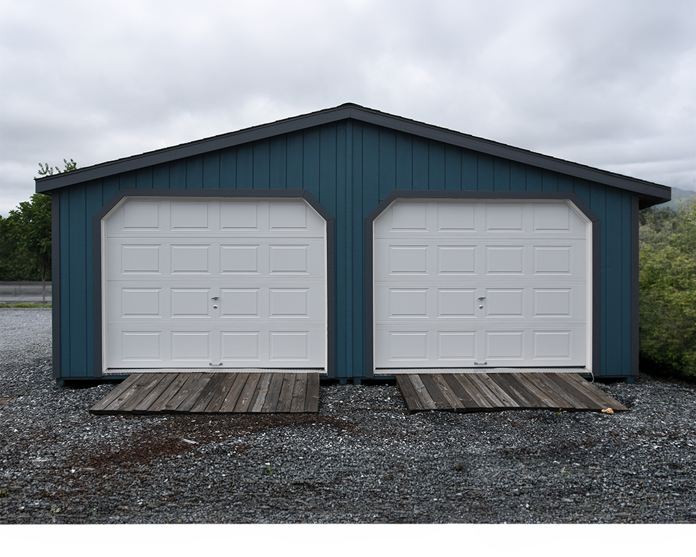 LC241006 24x24 Deluxe Painted Double-Wide Garage_03.