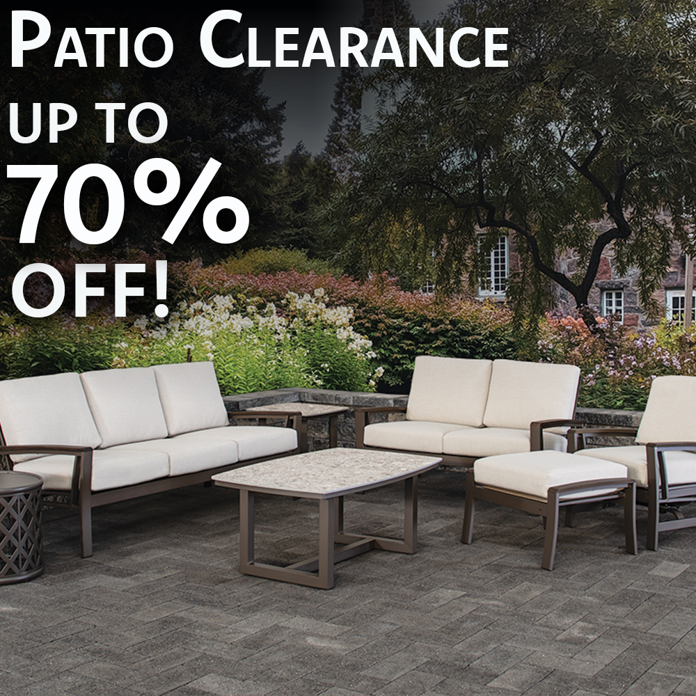 Patio furniture clearance