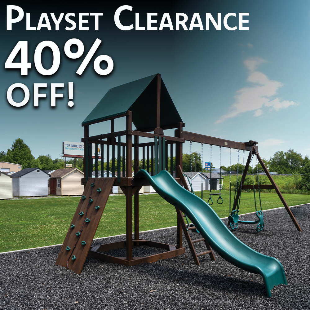 Playset clearance