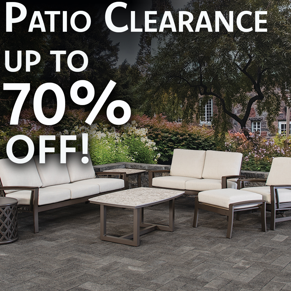 Patio furniture clearance