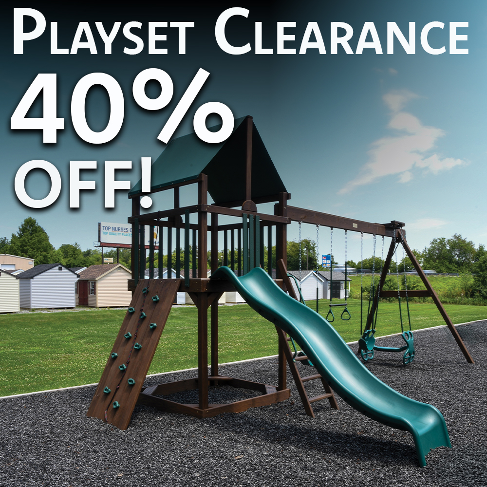 Playset clearance