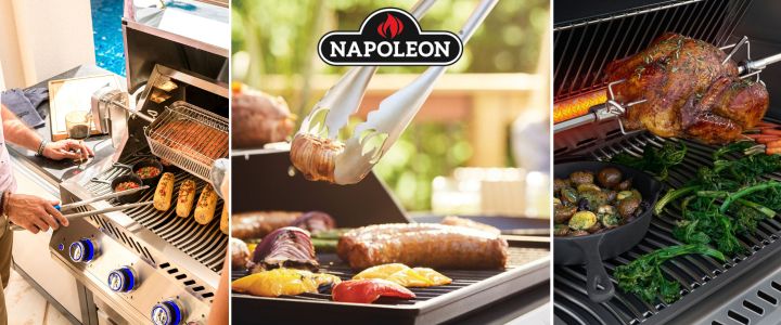 Napoleon Grill Slider Banner.