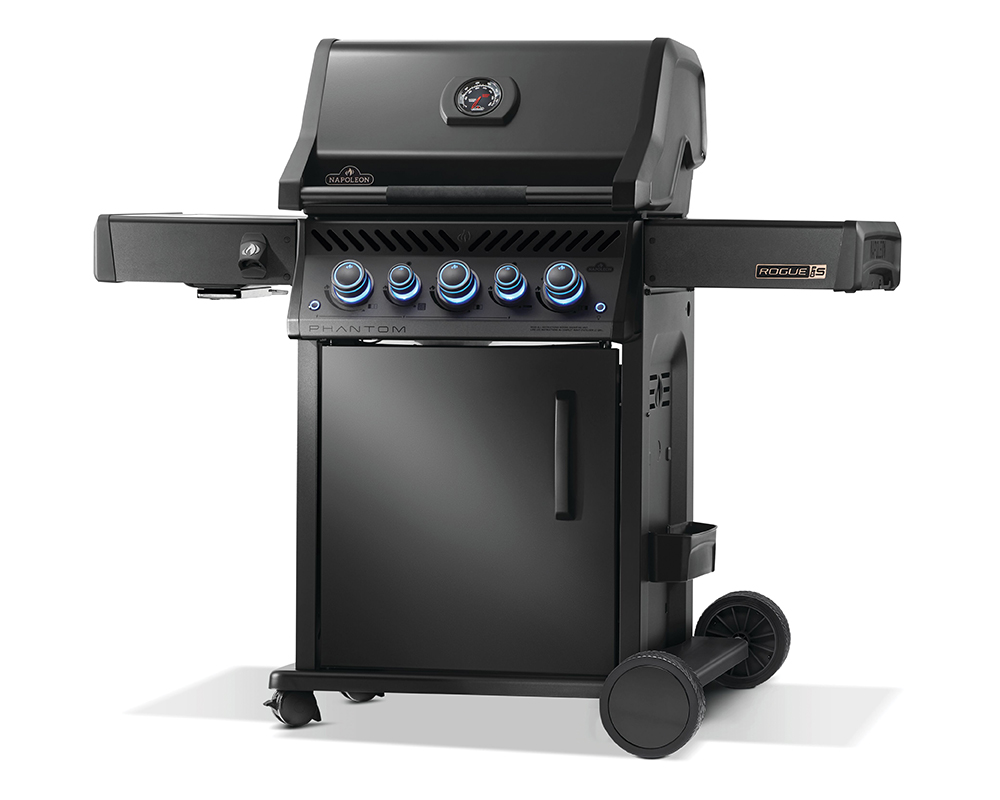 Napoleon Grill_Rogue-RPS425RSIBPK-2-PHM-Prod-Ang-Lft.