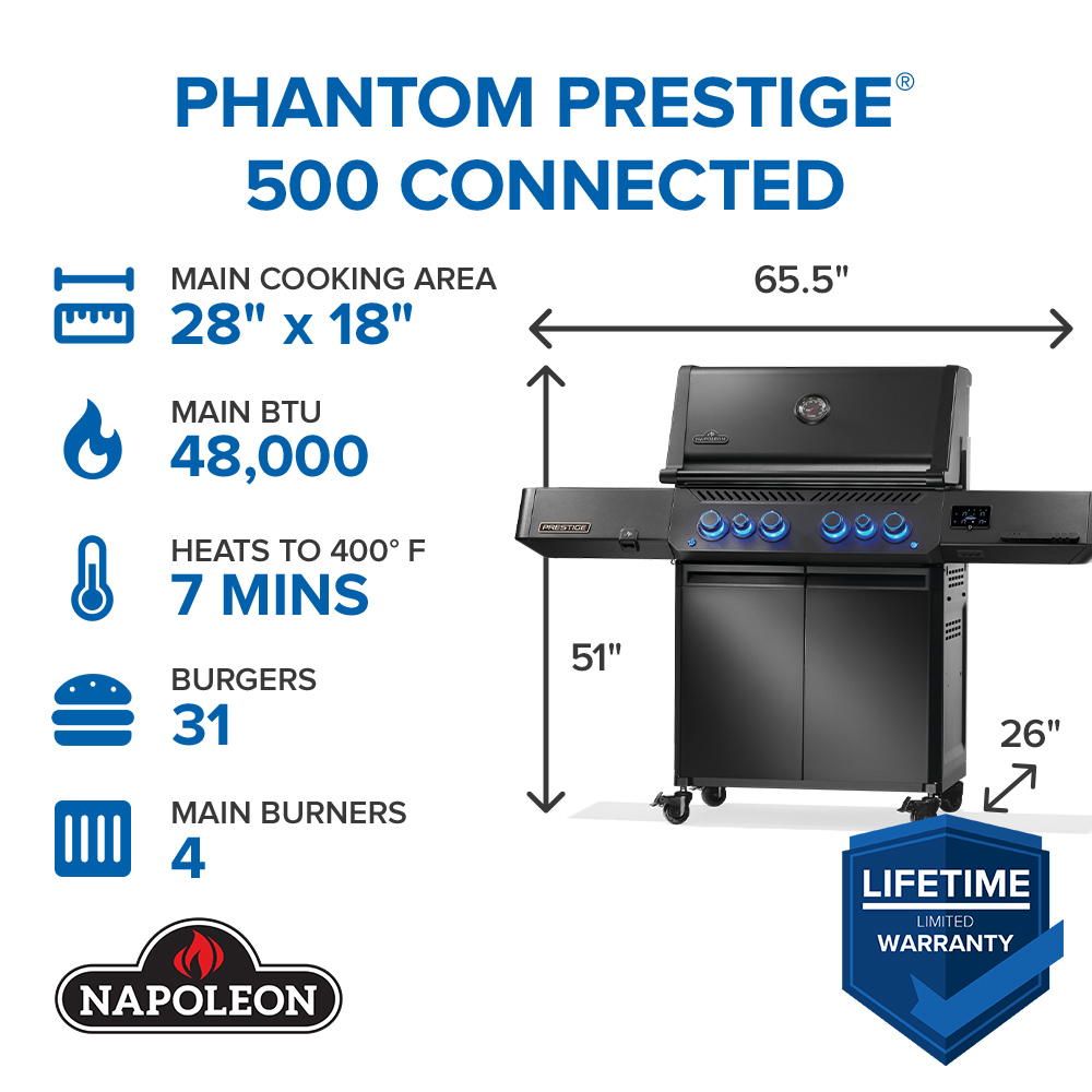 Phantom Prestige 500 Dimensions.