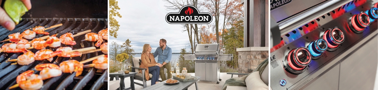 Napoleon Prestige Series Grill Banner.