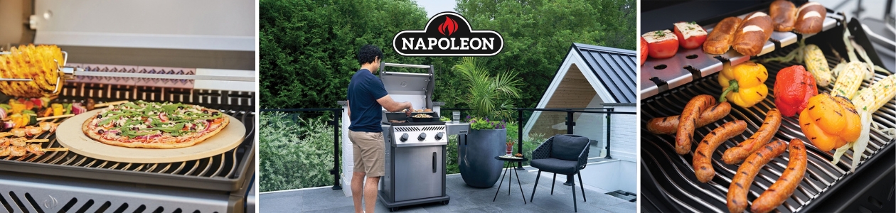 Napoleon Rogue Series Grill Banner.