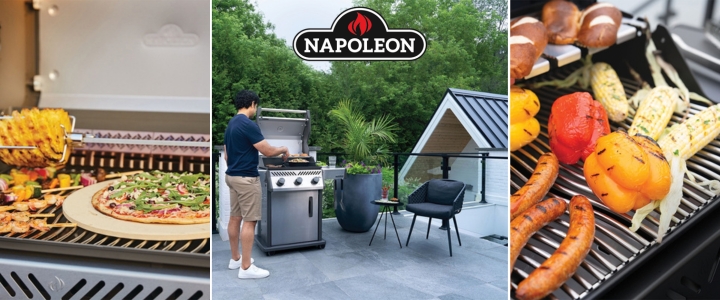 Napoleon Rogue Series Grill Banner.